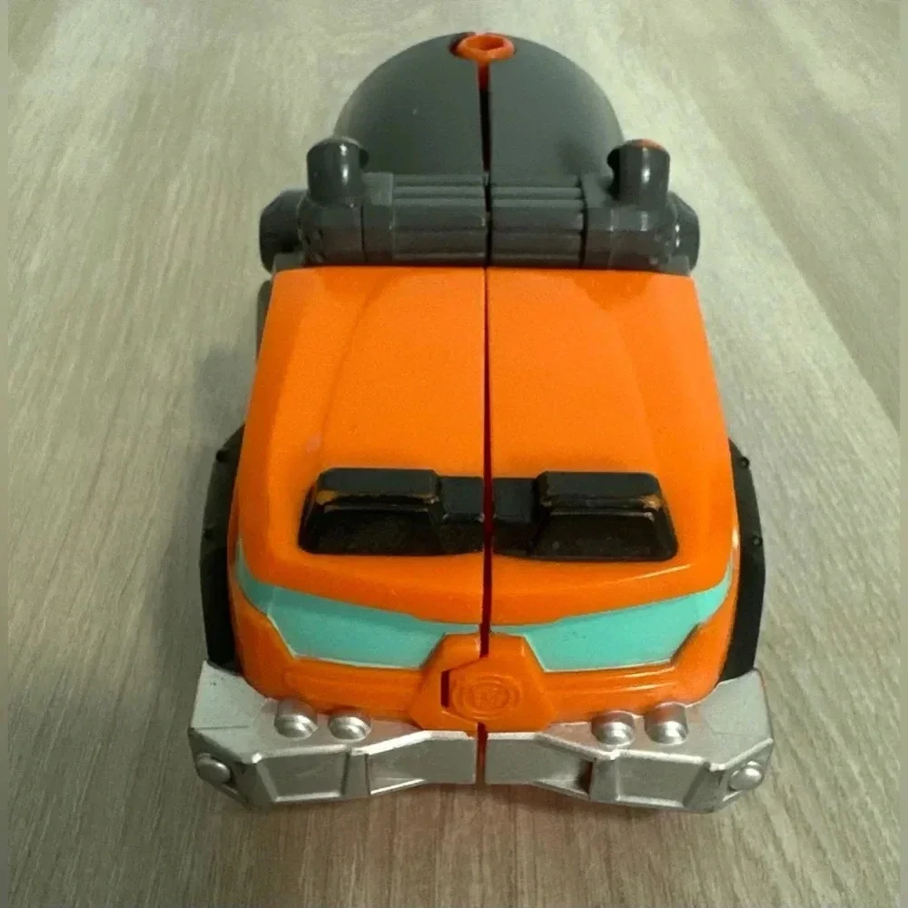TRANSFORMERS RESCUE BOTS ACADEMY HOIST Flatbed Toy Truck Academy Rescue Team